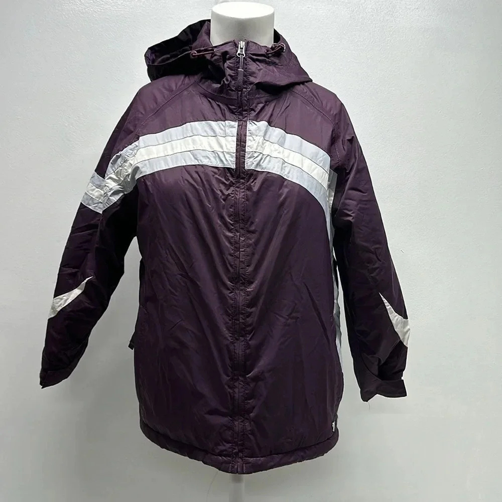 Burton Winter Jacket Coat Waterproof Snowboarding Ski Purple Kids Girls L Large